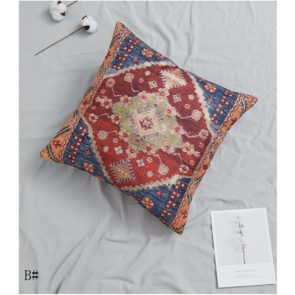Print cushion/pillow zipper cover - 4 styles - Picture 3 of 11